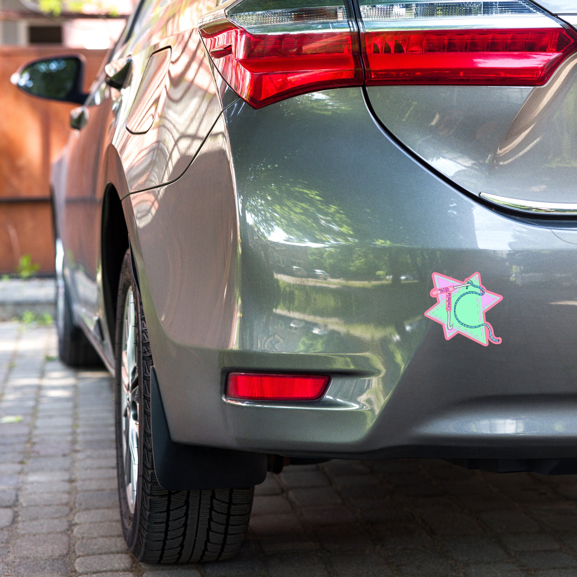 TeighCrochets Kiss-Cut Sticker